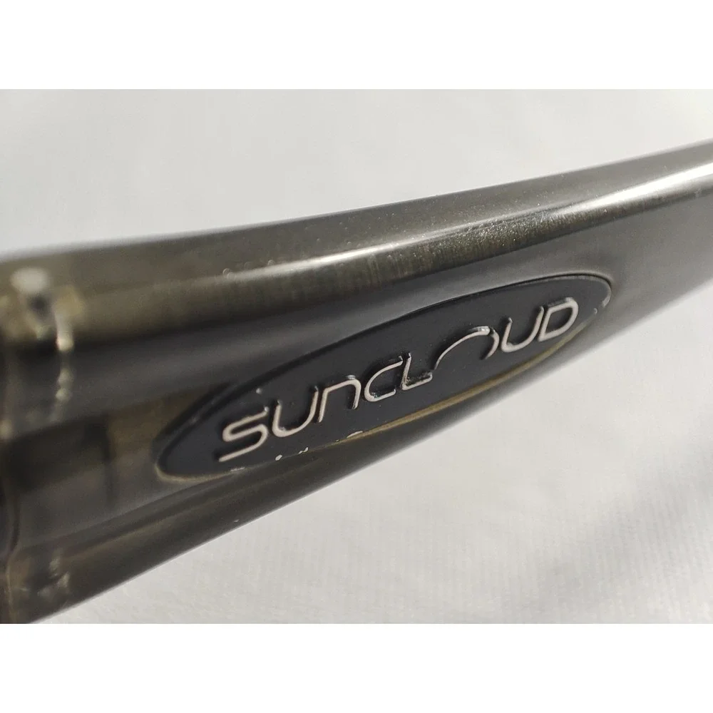 Suncloud‎ Hook Polarized Sunglasses Brown Fade Yellow Rectangular Wrap